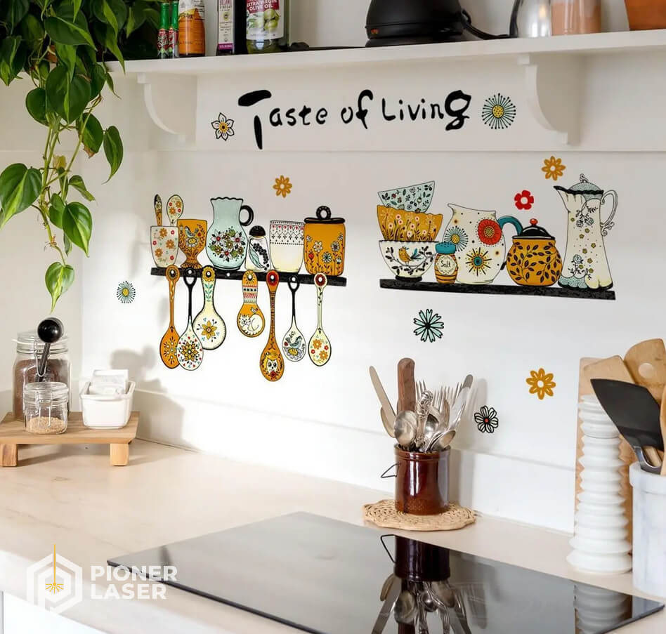 Wall Sticker Dapur Anti Minyak