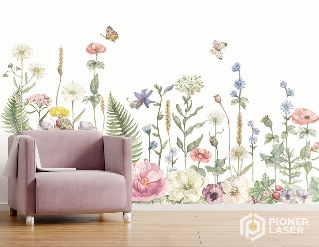 Wallpaper Custom Bunga
