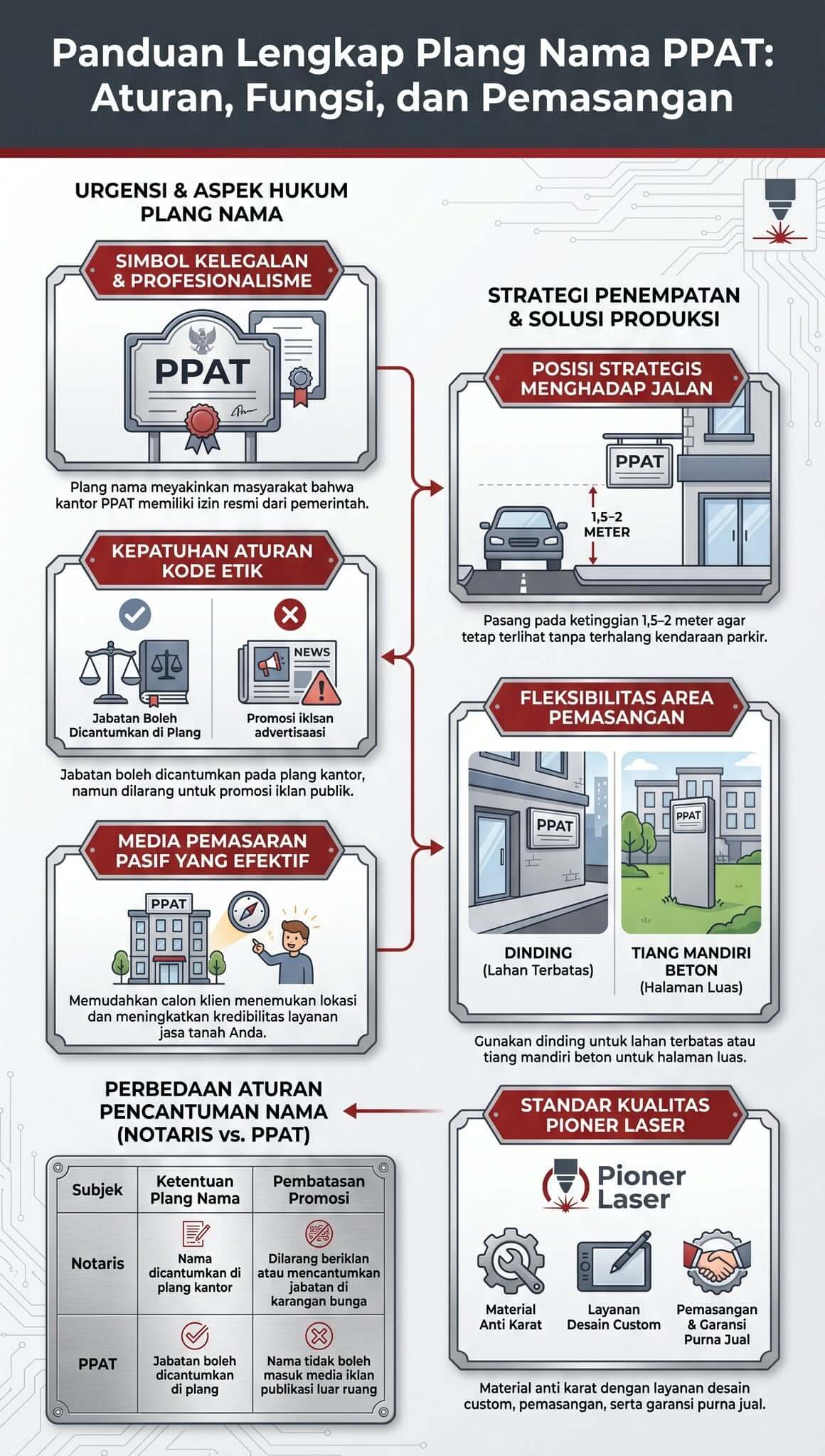 Plang Nama PPAT Plang Nama PPAT