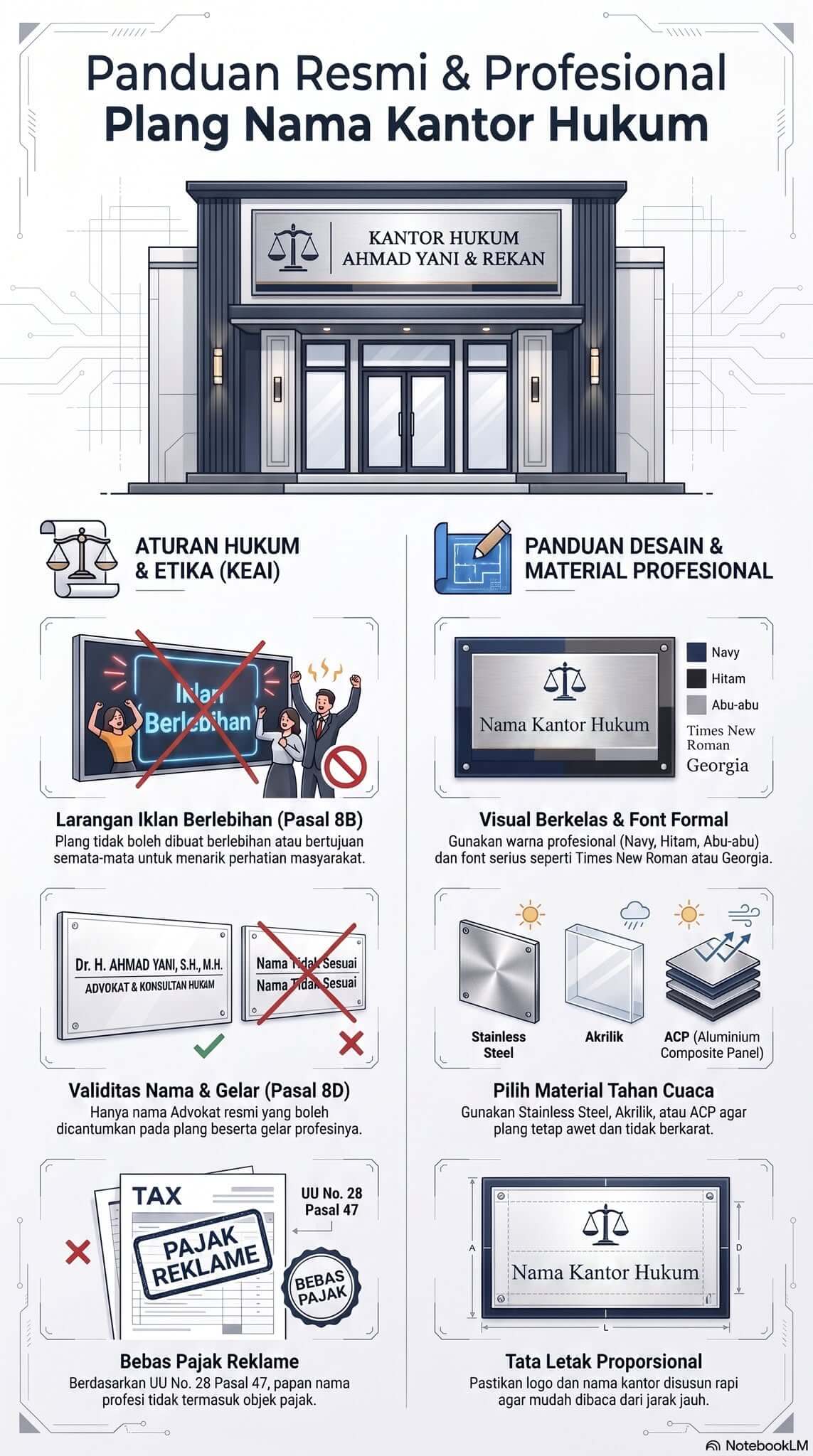 Plang Nama Kantor Hukum Plang Nama Kantor Hukum
