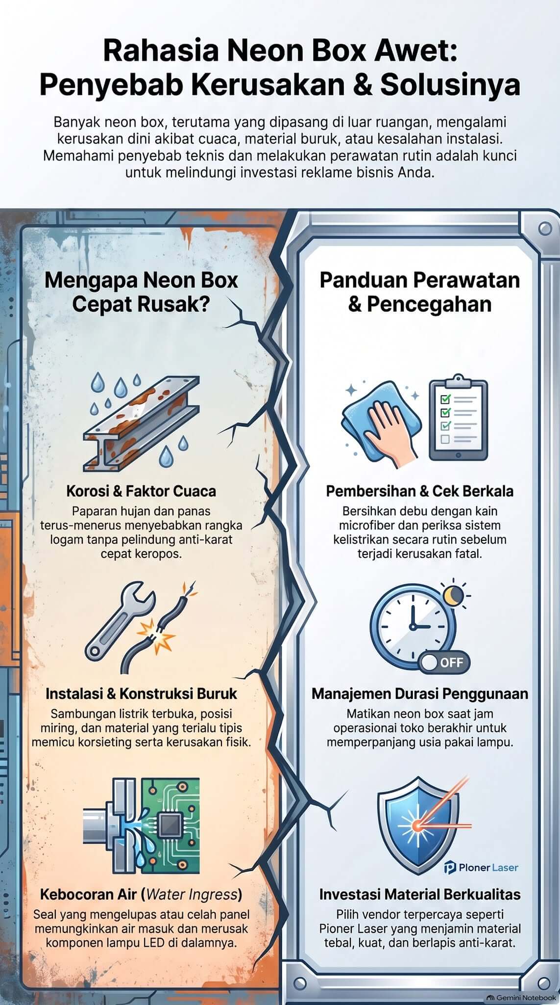 Neon Box Cepat Rusak Neon Box Cepat Rusak
